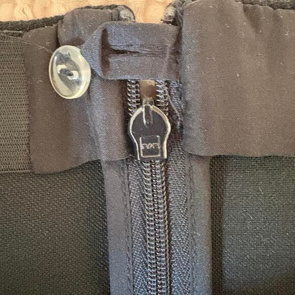 H&M Black Gold Button Mini Skirt US 4 - Picture 3 of 4